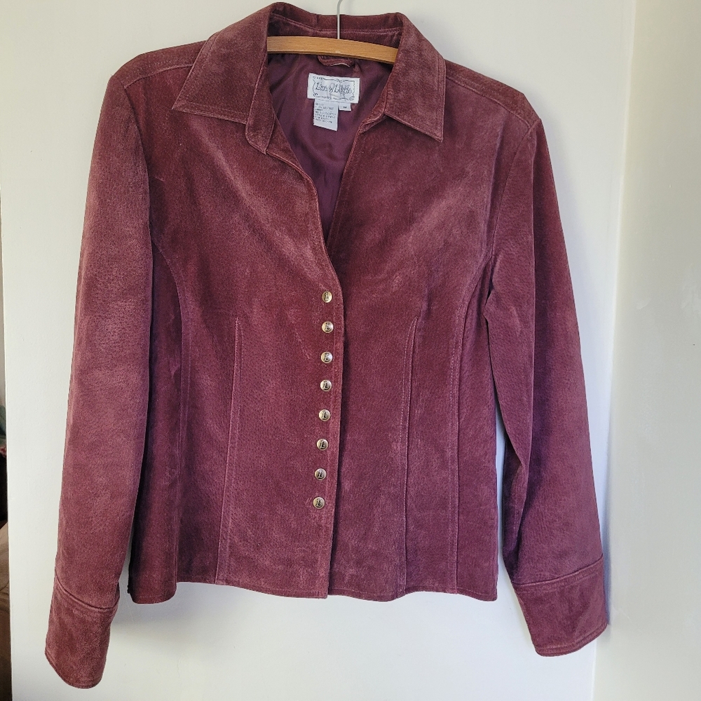 Vtg suede jacket